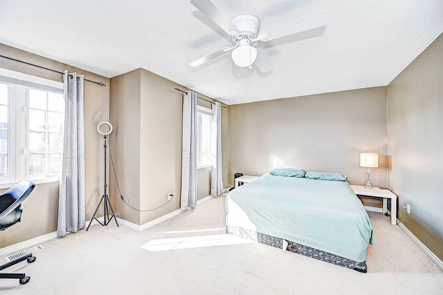 Primary bedroom at 155 Prosperity Drive